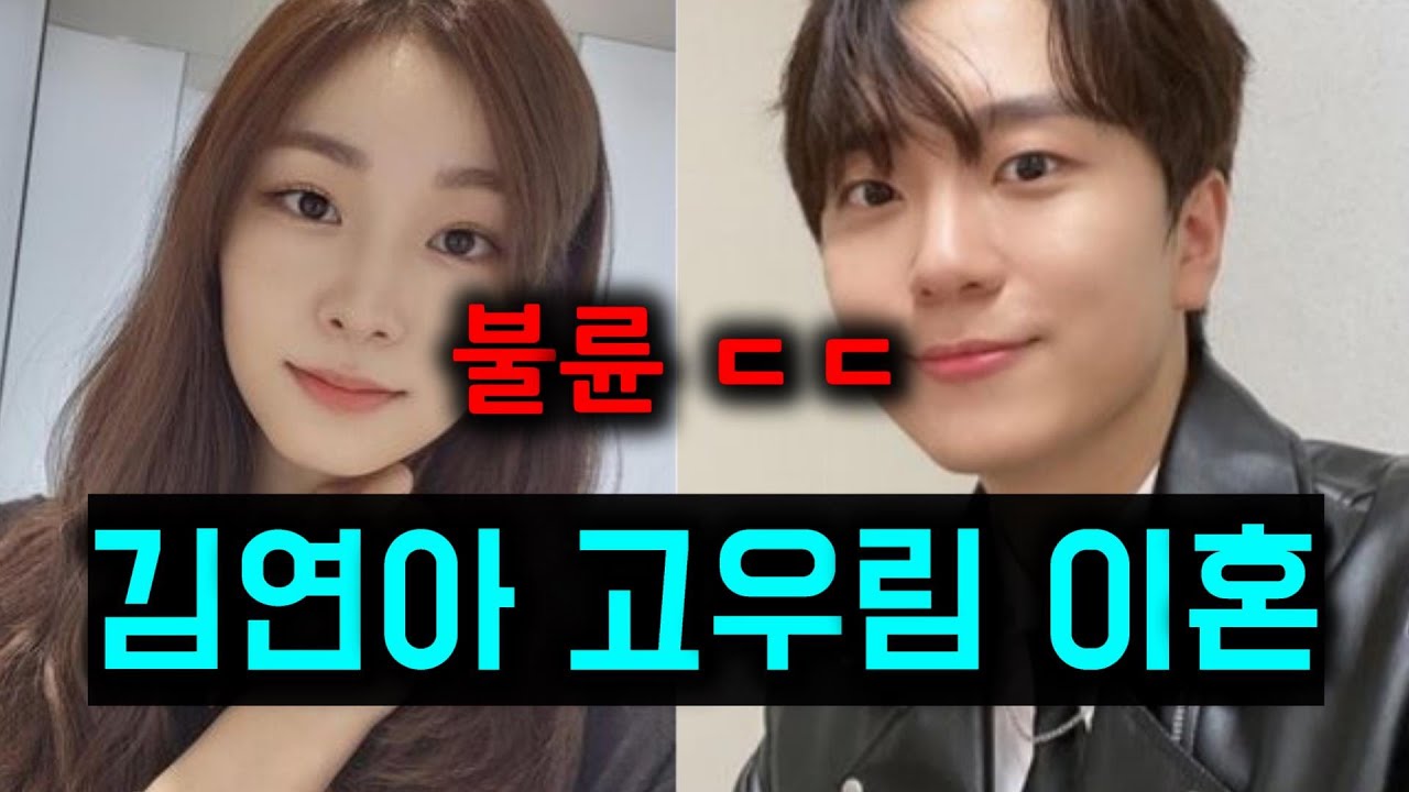 김연아-고우림, 유튜브 이혼설·외도설에…결국