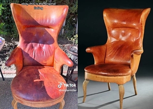 6만원에 산 헌 의자, 알고 보니 전 세계 한정판