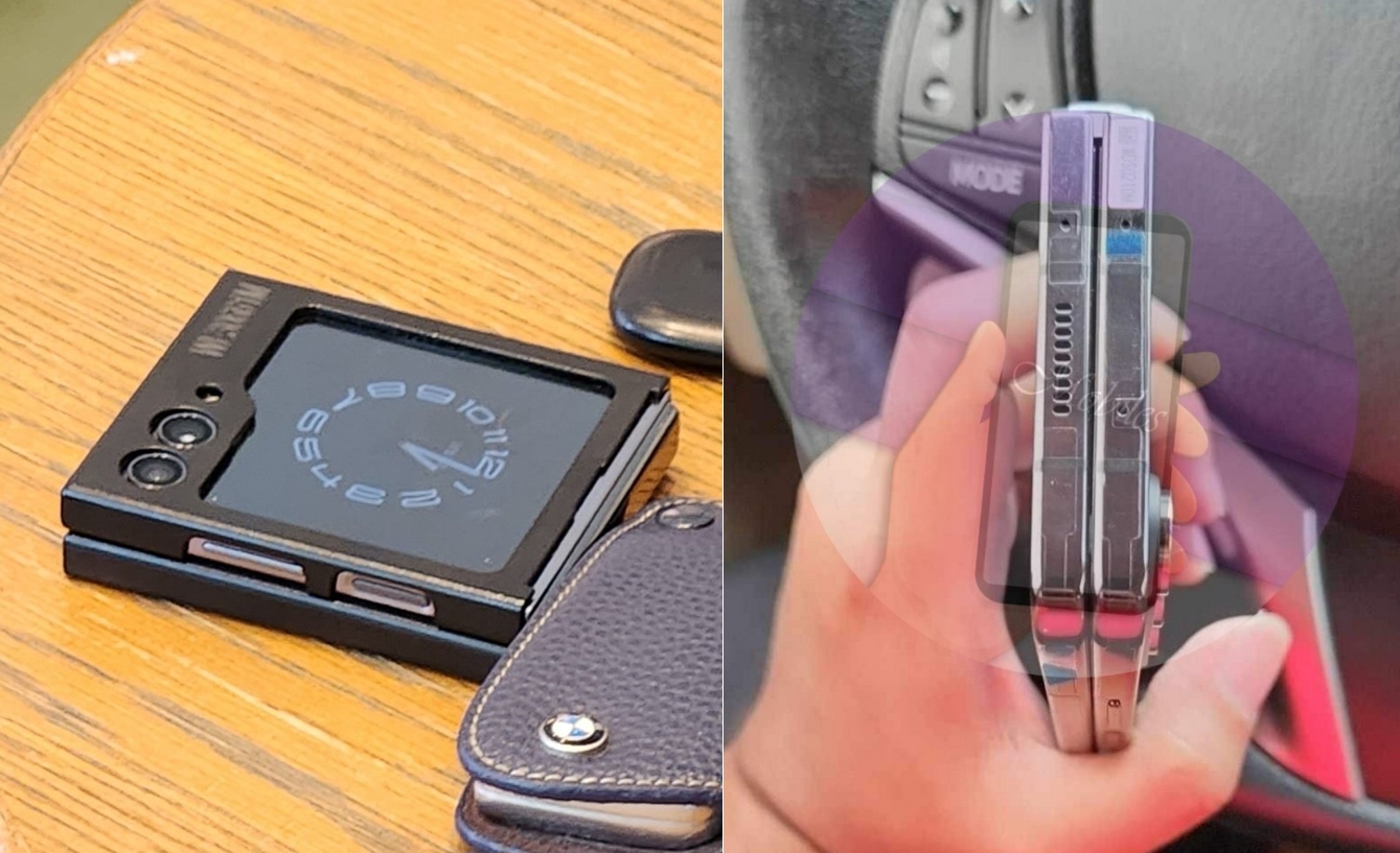 출시 앞둔 갤럭시 Z플립5·Z폴드5…화면·힌지 싹 바꾼 스펙보니 갤럭시 Z플립5·Z폴드5 실물추정 사진