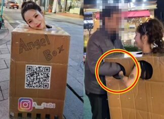 “가슴 만지세요” 엔젤박스녀, 65만원 “입술뽀뽀” 팬미팅 논란 인플루언서 아인