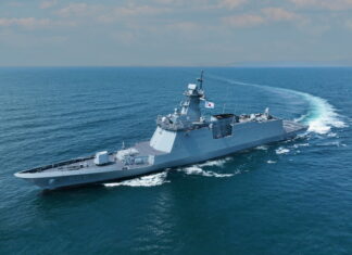 HD현대·한화오션, 호주 정부와 ’10조’ 호위함 사업 물밑 협상 FFG-826 천안함 모습