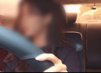 고속도로에서 후진한 아프리카 여성 BJ 운전 생방 영상