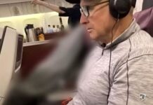 담요 덮은 시신 옆자리 앉아 4시간 비행해야 했던 부부의 사연